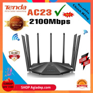 Bộ Phát Wifi Tốc Độ Cao AC2100Mbps Băng tần kép 7 Ăng Ten Tenda AC23