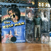 NECA Universal Monsters The Wolf Man Ultimate Wolfman ภาพยนตร์พิเศษ Action Figure ตุ๊กตาของเล่นตุ๊กตา Model