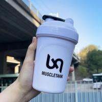 Original The new Muscle Tank MINI Shaker Cup Shaker Cup Protein Shaker Cup Portable Large Capacity Fitness Sports Milkshake