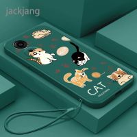 เคส OPPO เคสโทรศัพท์ A78กล้องแบบบางความแม่นยำสูงเคสป้องกันขอบตรงพร้อมฟรีสายคล้อง