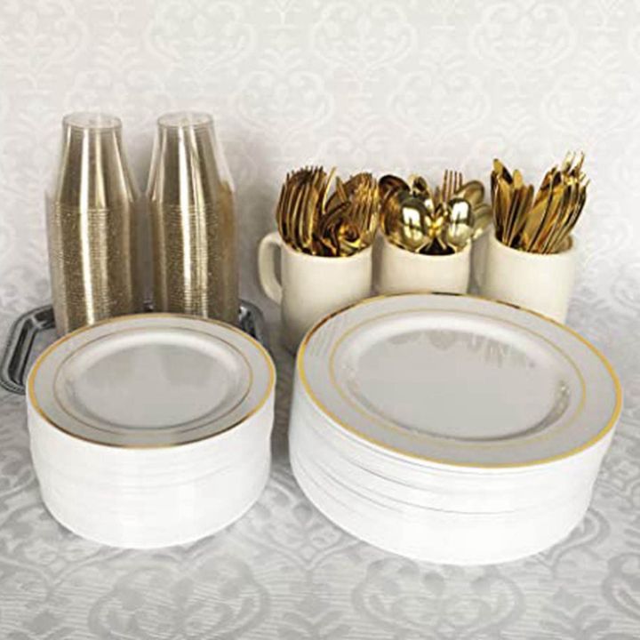 golden-plastic-cup-disposable-water-cup-golden-powder-90oz-juice-cup-dessert-cup-mousse-cup-wedding-tableware-decoration