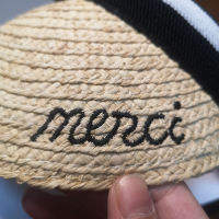 Summer Empty Top Baseball Cap For Woman Casual Beach Big Brim Sun Hat Lady Raffia Sunscreen Straw Caps Metal Animal Luxury Hats