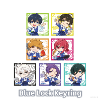 Blue Lock Keychain Anime Keyring Acrylic Cute Bag Pendant Cute Isagi Yoichi ITOSHIRIN Key Chain Gifts