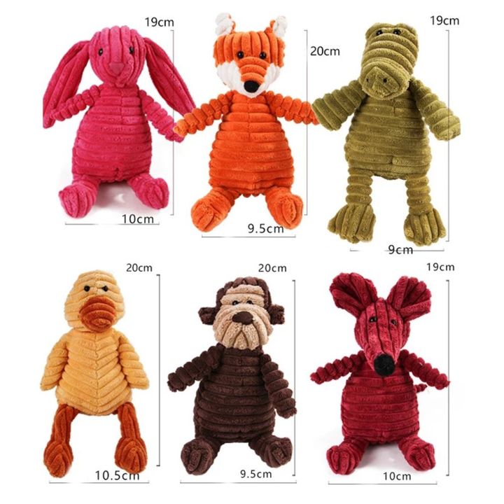 tanfu-elephant-decompression-toys-interactive-pet-products-stuffed-dogs-doll-corduroy-molar-teeth-mouse-rabbit-bite-resistant-toy-play-training-cordur