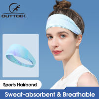 Outtobe กีฬาคาดศีรษะออกกำลังกาย Sweatbands ยืดหยุ่นลื่น Sweatbands กลางแจ้งแห้งเร็วและดูดซับเหงื่อคาดศีรษะการฝึกอบรมผมวง U Nisex หัวหน้าวงเหมาะกับทุกชายและหญิงสาวสำหรับโยคะวิ่งออกกำลังกาย