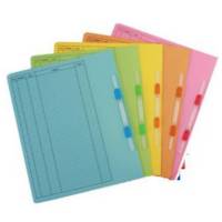 แฟ้ม แฟ้มเจาะกระดาษ FLA-101 เหมาะสำหรับใส่เอกสาร ขนาด A4 มีให้เลือกหลายสี (1เล่ม) แฟ้มกระดาษ