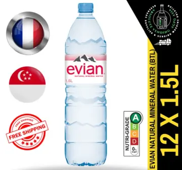Evian Natural Mineral Water Price - Buy Online at Best Price in India