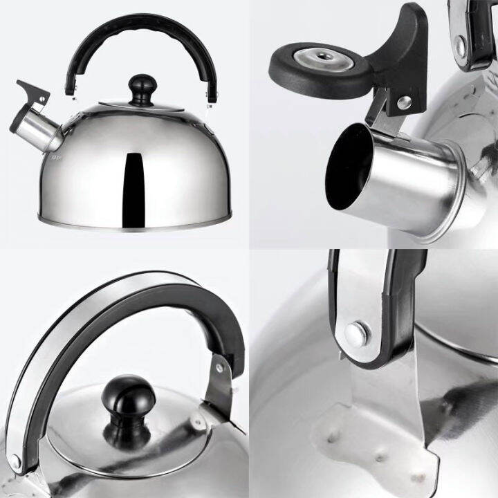 Stainless Steel Kitchen Aid Whistling Kettle Takure Lazada PH