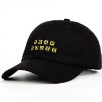 KUEU 【In stock】2020 New TRAP HOUSE Embroidery Cotton Baseball Hat Fashion Adjustable Unisex Baseball Hat Cacaul Dad Hats Girl Snapback