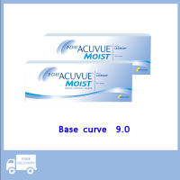 1 DAY ACUVUE MOIST คอนแทคเลนส์รายวัน แอคคิววิว มอยซ์ (B.C 9.0) โปร 2 กล่อง