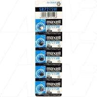 แบตเตอรี่ Battery SR721SW 362 Maxell 1.55V (Pack5)