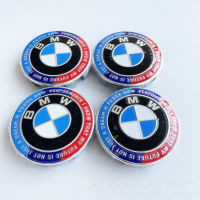 4Pcs ศูนย์ล้อรถฝาครอบฝาฮับขอบตราสัญลักษณ์ BMW E46 E39 X5 X1 E90 E60 F30 F10 F15 E63 E64 E65 E86 E89 E85 E91 E92