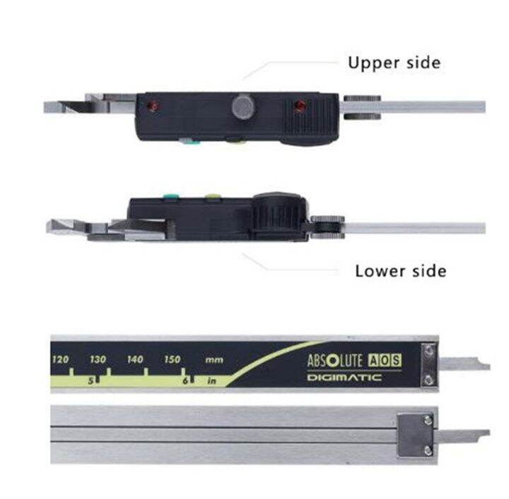 sanfeng-เครื่องวัดไม้บรรทัดเลื่อนจอ-lcd-ดิจิตอล-cnc-ขนาด12นิ้ว0-300มม-500-193-20เครื่องวัดอิเล็กทรอนิกส์สแตนเลสเครื่องมือวัด