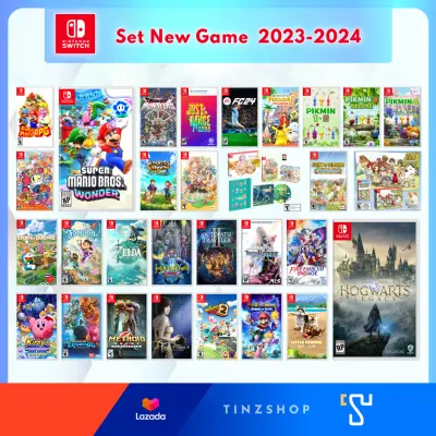 Set New Game 2023-2024 : เกม Nintendo Switch เกมออกใหม่ปี 2023-2024 เลือกเกม > Mario Wonder , Mario RPG , Zelda Tear of the Kingdom , FC24 , Just Dance 2024 , Harvestmoon , Rune 3 Factory
