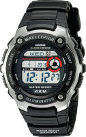 Casio EAW-WV-200A-1AV Mens WV200A-1AV Waveceptor Watch with Black Band