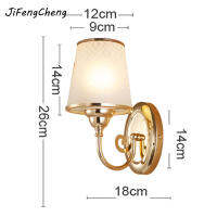 JiFengCheng 110V-220V E27 Led Wall Lamps Luminaria Children Room Light Wall Mounted Bedside Reading Lamps Rustic Wall Sconces