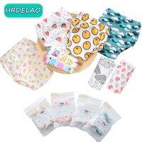 Hot Selling Newborn Korean Version Four Floors Gauze Diapers Water Proof Washable Diaper Pants Pure Cotton Diaper Pocket Study Pant Kid Gift