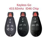 2008-2016 ASK 433.92MHz Keyless-Go Smart Key Proximity ID46 M3N5WY783X/IYZ-C01C for Chrysler Town Country for Jeep for Dodge