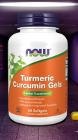 Turmeric Curcumin 475 mg 60 / 120 Softgels by NOW FOODS