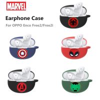 Disney Earphone Case for OPPO Enco Free2 2i 3 Cartoon Soft Silicone Wireless Bluetooth Headphone Protective Cover With Hook Wireless Earbud Cases