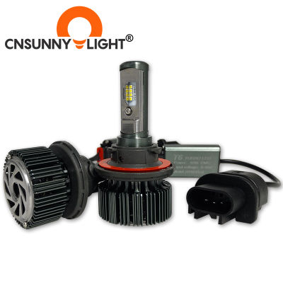CNSUNNYLIGHT H1 CSP LED 9005/HB3 H13 9004 9007 H3 8000Lm ไฟหน้ารถหลอดไฟหมอกสีขาว 6000K 12V 24V Auto Dual Beam luz-dliqnzmdjasfg