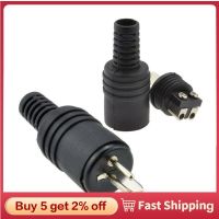 2pcs 2Pin Din Socket Speaker And HiFi Connector Screw Terminals Audio Lamp Power Signal Plug