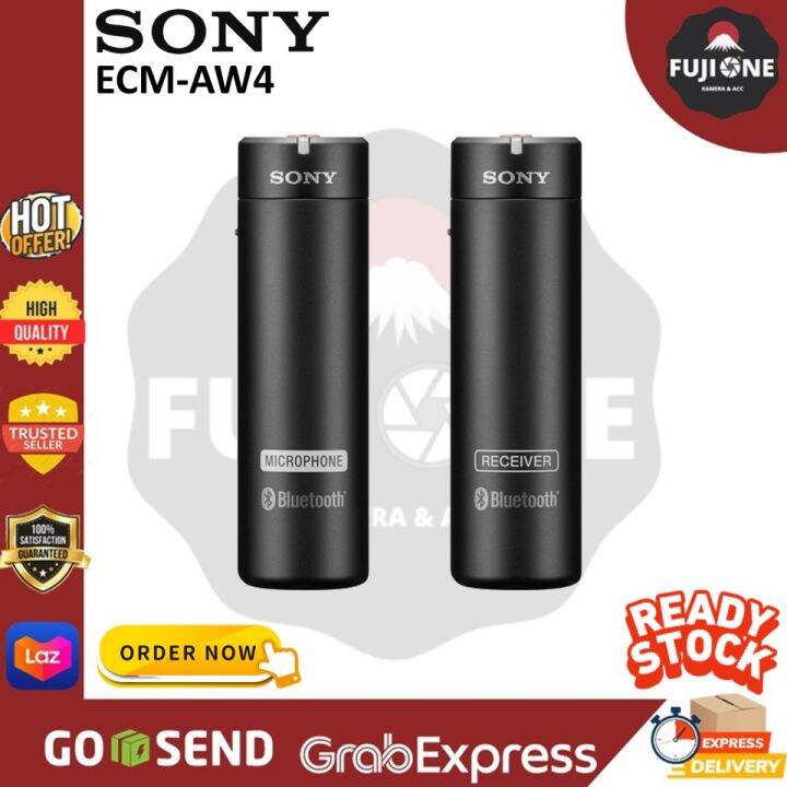 Sony ECMAW4 Bluetooth Wireless Microphone System Lazada Indonesia