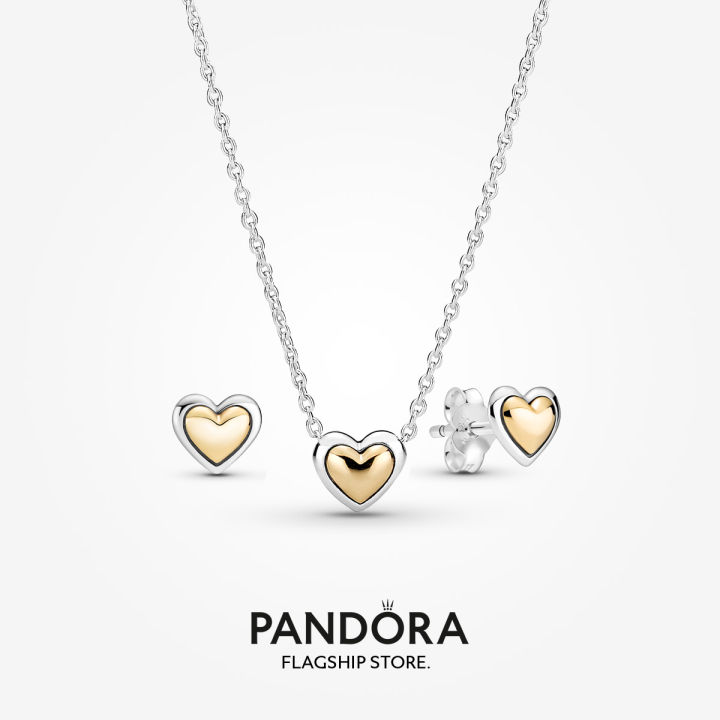 Love Heart Necklace Pandora Style - MSN019