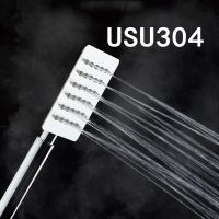 WJNMONE Water Saving High Pressure Shower Head Round   Square Stainless Steel Ultra-thin Showerheads 8 Inch Rainfall Shower Head