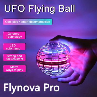 Flynova Pro Soring Spinner Fly Ball Boomerang ของเล่น Hand Operated Mini Drones Fly Orb Ball S ของขวัญของเล่นสำหรับเด็ก