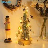 SOLLED 2M 20 Leds Christmas String Light With Bells Snowflake Decoration Fairy Light For Home Holiday Decoration