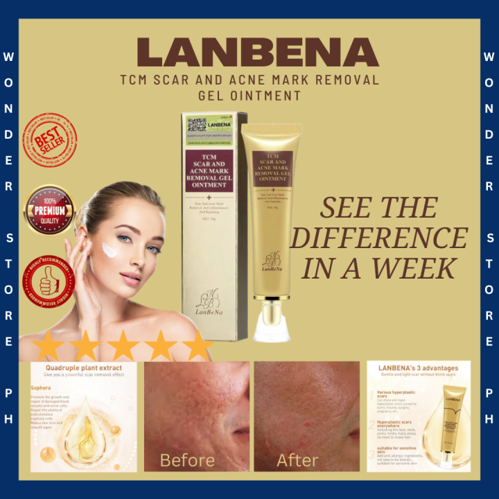 🌼🌟LANBENA Original TCM Acne Scar Removal Cream Skin Repair Face Cream