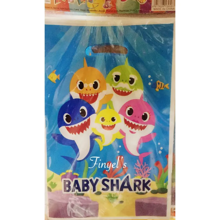 Baby shark Loot bag 10pcs per pack Lazada PH