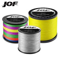 JOF 4 Strands Fishing Line 500M Multifilament PE Braided Fishing Line 10-82LB Saltwater Carp Pesca