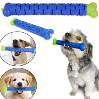 Puppy Brush Dog Toothbrush Chew Toy Molar Stick Cleaning Massager Pet Teeth Cleaning Toys Dog Toys for Small Large Dogs Supplies Toys