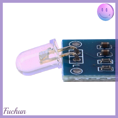 Fuchun สวิตช์โฟโตอิเล็กทริกตรวจจับความสว่างหลอดไฟโมดูล4พินโฟโตไดโอด