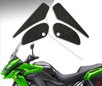 Motorcycle tank grip fuel tank traction pad side knee grip friction protector sticker for KAWASAKI 15-16 VERSYS 1000 15-18 VERS