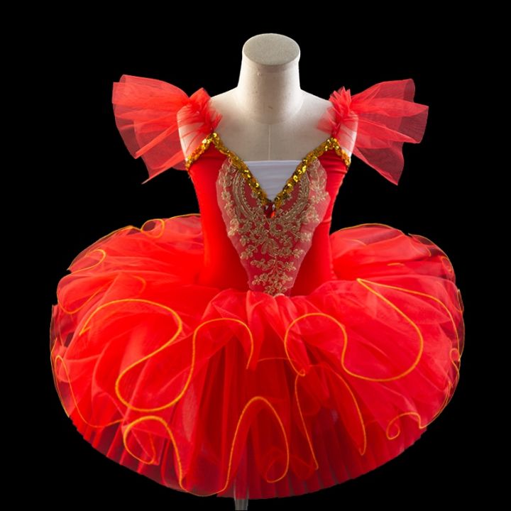 professional-ballet-tutu-girls-blue-pink-platter-pancake-tutu-ballerina-party-dress-adult-women-child-kids-ballet-dance-costume