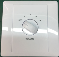 Volume controller  OBT วอลุ่มปรับเสียง ขนาด 10w. 30w. 60w. 120w  สำหรับระบบเสียงตามสาย PA ปรับระดับเสียงได้ 5 ระดับ ปิด , 1, 2, 3, 4 Public Address System โชว์รูปจริง