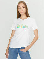 ลี คูเปอร์®  L3130-0037 เสื้อยืด Standard Tropical Tee - White