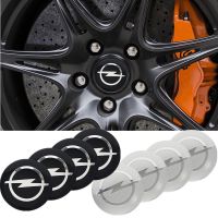 Style JKll 4Pcs/Set Opel Aluminum Car Wheel Center Sticker Hub Cap Car Decals Logo Badge Emblems Car Accessories（56mm ） hui