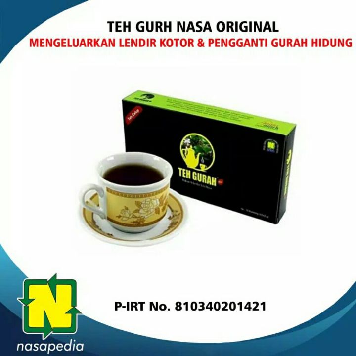 Teh Gurah Nasa Minuman Herbal Alami Teh Gurah Stokist Nasa Pusat Lazada Indonesia 7153