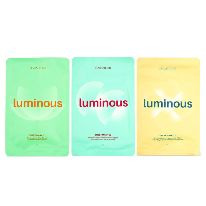 Madame Gie Luminous Sheet Mask 20g Lazada Indonesia