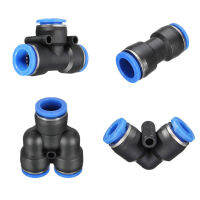 T/y/l/straight Type Pneumatic Push In สำหรับ Air/water Hose และ Tube Connector 4Mm 6Mm 8Mm 10Mm 12Mm 14Mm 16Mm