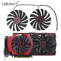 PLD10010S12HH ใหม่95มม. RX470การ์ดจอ4พินพัดลมทำความเย็นสำหรับ MSI GTX 960 970 950 1060 RX 470พัดลมกราฟิกการ์ดสำหรับเล่นเกม X