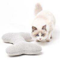 Catnip Kitten Toy Bone Shape Dog Chew Toy Cat Interactive Toy Dog Training Toy Bite Resistant Pet Teething Toy For Kittens Toys