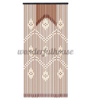 Wooden Bead CurtainBeaded Bamboo Wooden Door Curtain Summer Fly Insect Blinds Screen 90 x 220cm New Bead Curtain