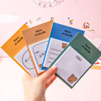 30 แผ่นน่ารักการ์ตูนหมี Sticky Notes MeMO Pad ไดอารี่เครื่องเขียน Flakes สมุดภาพตกแต่ง Kawaii N ครั้ง Sticky-Yrrey