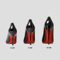 Luxury Pumps Shoes For Women Red Shiny Bottom Pumps Brand Large Size High Heel Shoes Sexy Party Pointed Toe Wedding Shoes