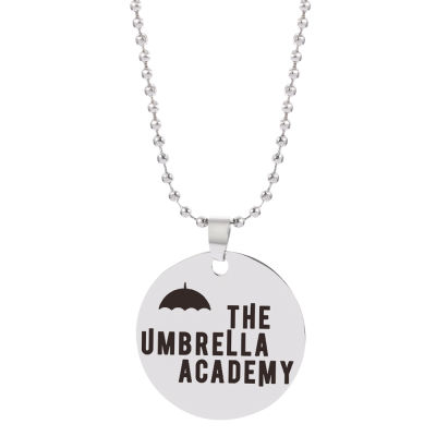 Freeshipping 10pcslot The Umbrella Academy Keychain Stainless Steel Umbrella Keyring Charms Cosplay Unique Jewelry Wholesale